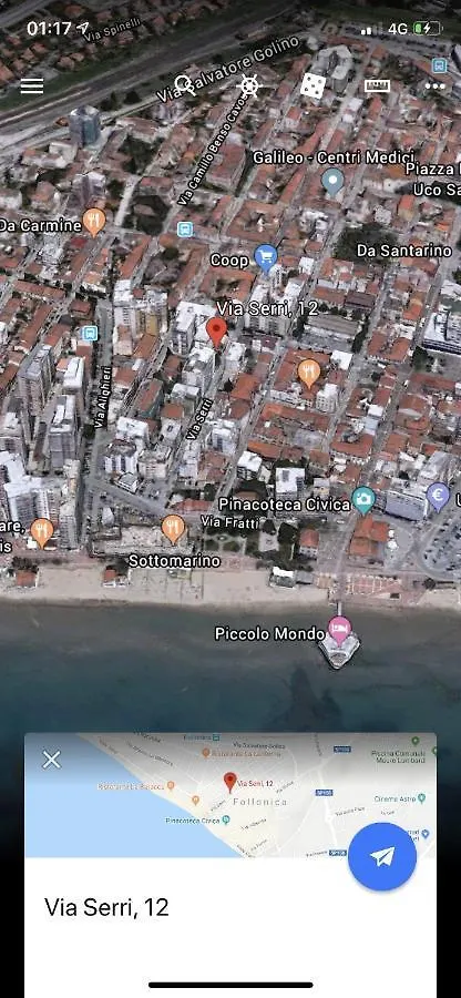 Apartment Via Serri 12 Appartamento Follonica Italy
